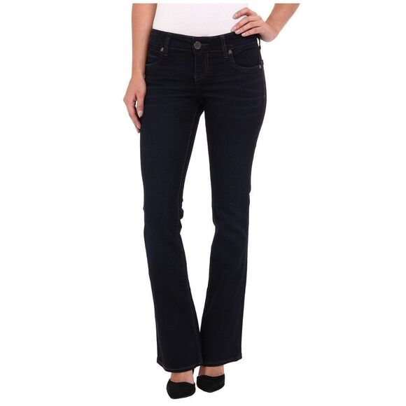 KUT from the Kloth Natalie High Rise Bootcut Jeans 12 Winsome